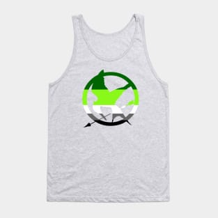 Aromantic Mockingjay Tank Top